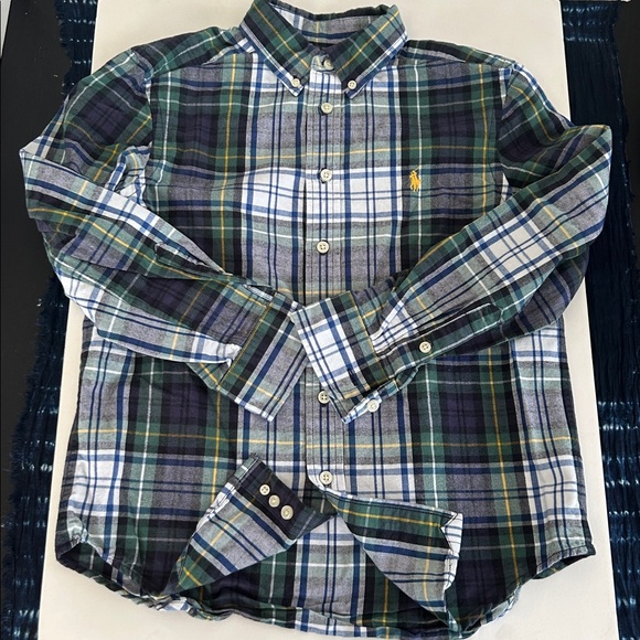 Polo by Ralph Lauren Multicolor Plaid Shirt New No Tags